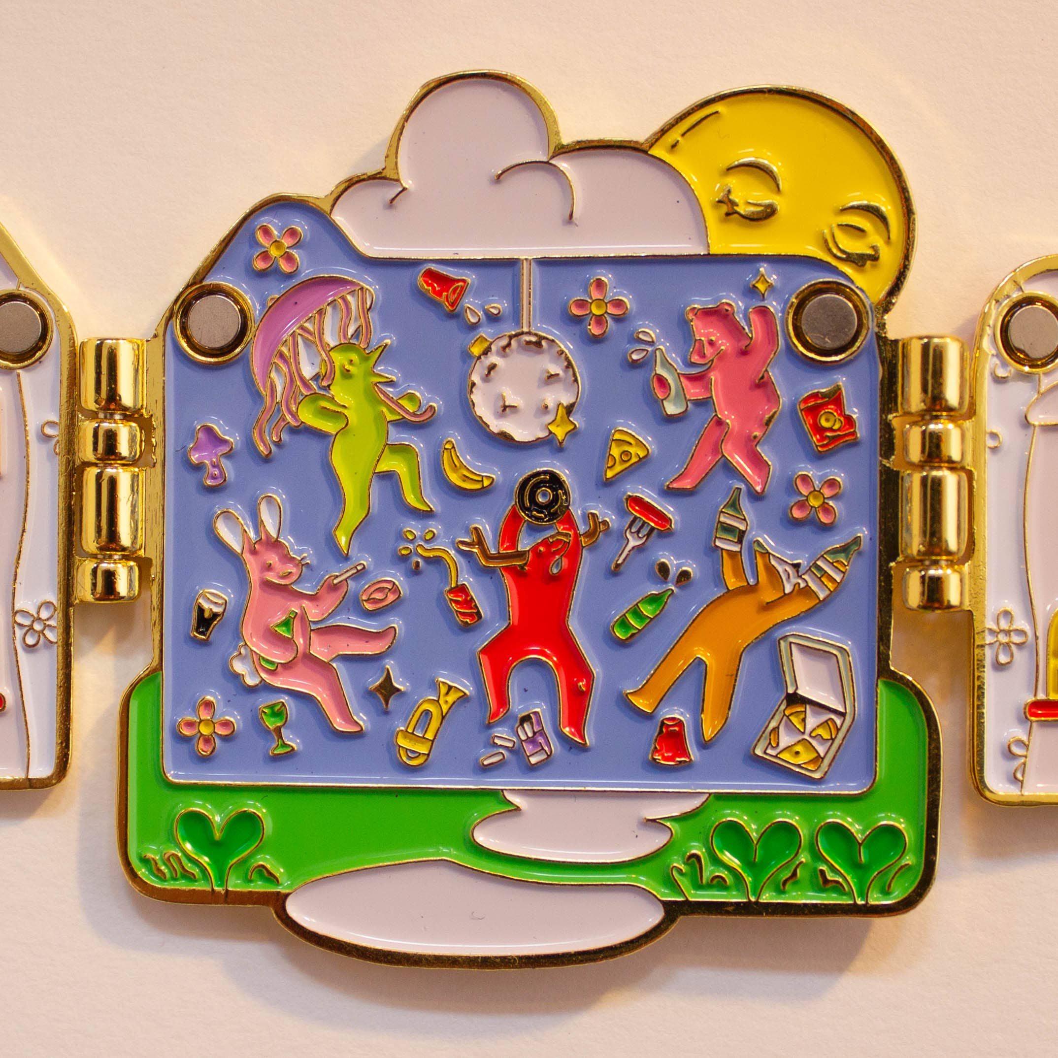 Mink - Wholesale Lapel Pin/Button - Endless Summer enamel pin4