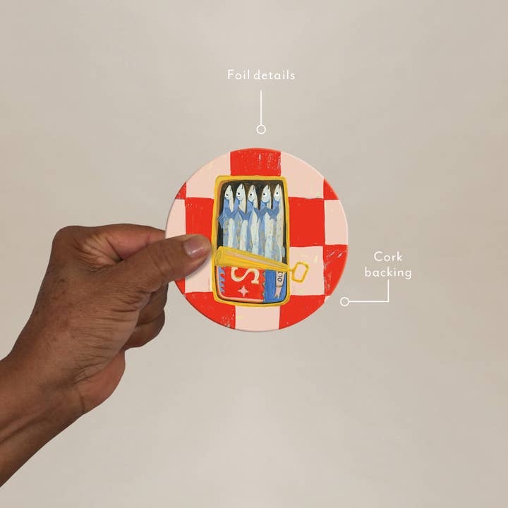 Seedlings - Wholesale Coasters - Sardines Seedlings Coaster1