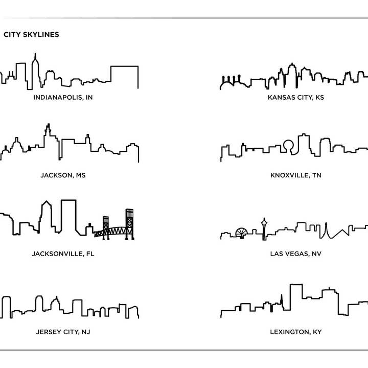 Grainwell - Wholesale Plaque - Hard Wood City Skyline Plaque4
