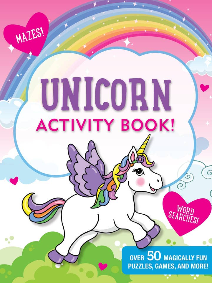 Unicorn Activity Book! for wholesale by Peter Pauper Press