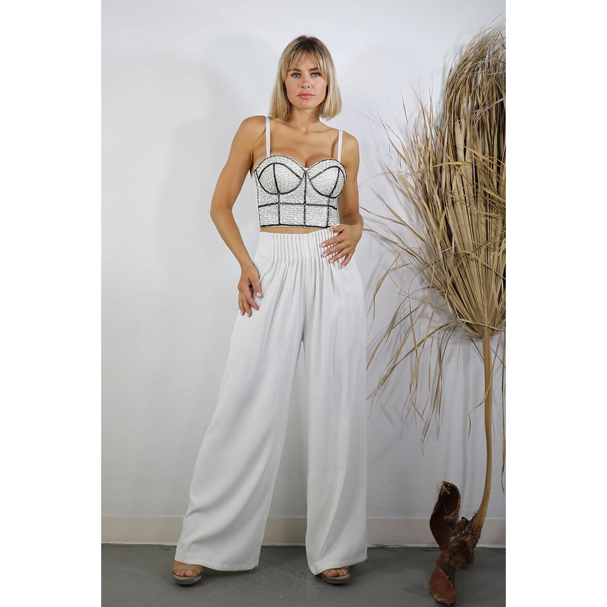 Mulla - Wholesale Bustier - Women's - RHINESTONE BUSTIER27