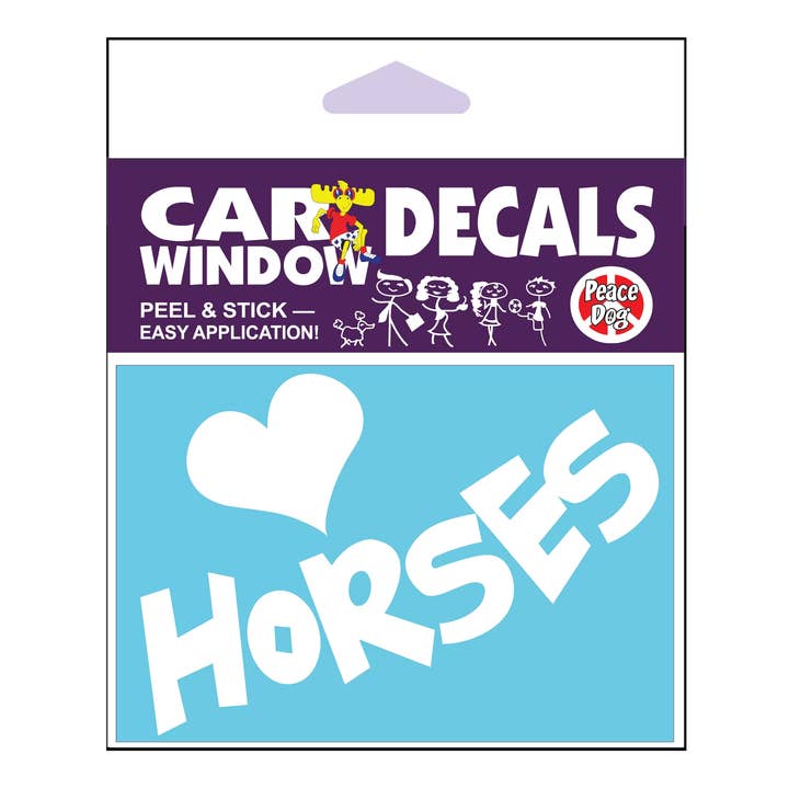 Horses Vinyl Decal for wholesale by Imagine This Company
