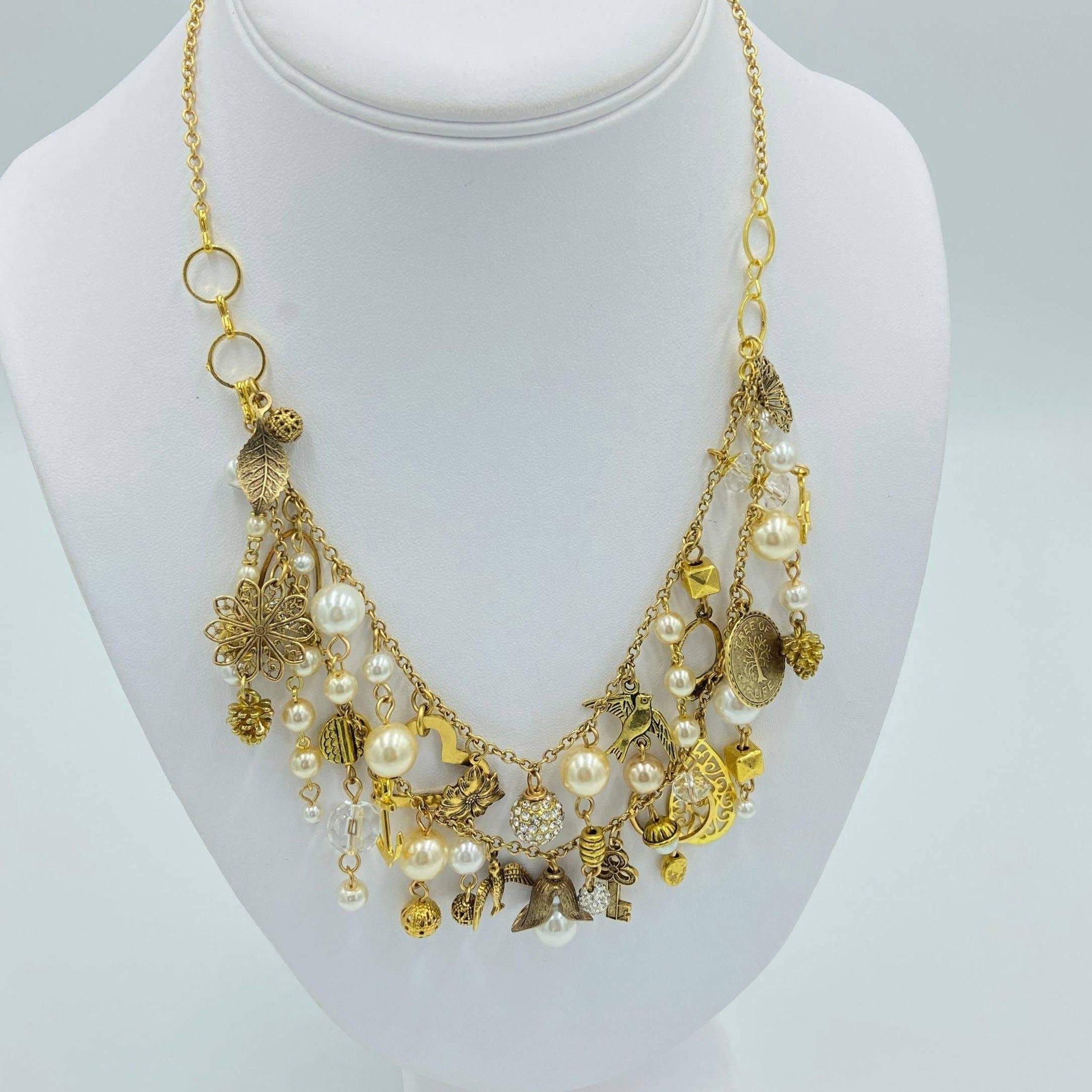 Lenora Dame - Wholesale Pendant/Charm Necklace - This Charming Lady Charm Necklace0