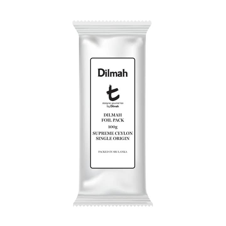 Dilmah | Supremo Ceilão Origem Única | 100g folhas soltas por atacado de SureShot