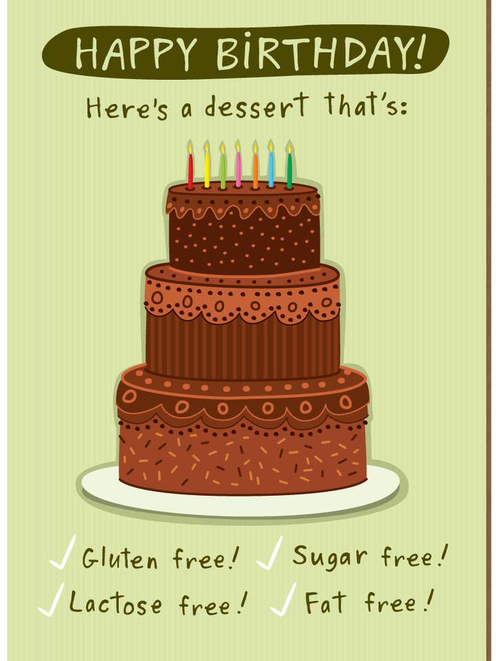 911 Gâteau en carton (carte d'anniversaire) pour la vente par Clayboys Cards