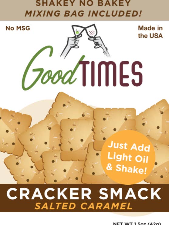 Cracker Smack® Salted Caramel - Mixed Case for wholesale by Good Times