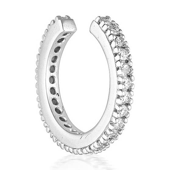 AELIA EAR CUFF | SILVER for wholesale by EL&RO Jewellery