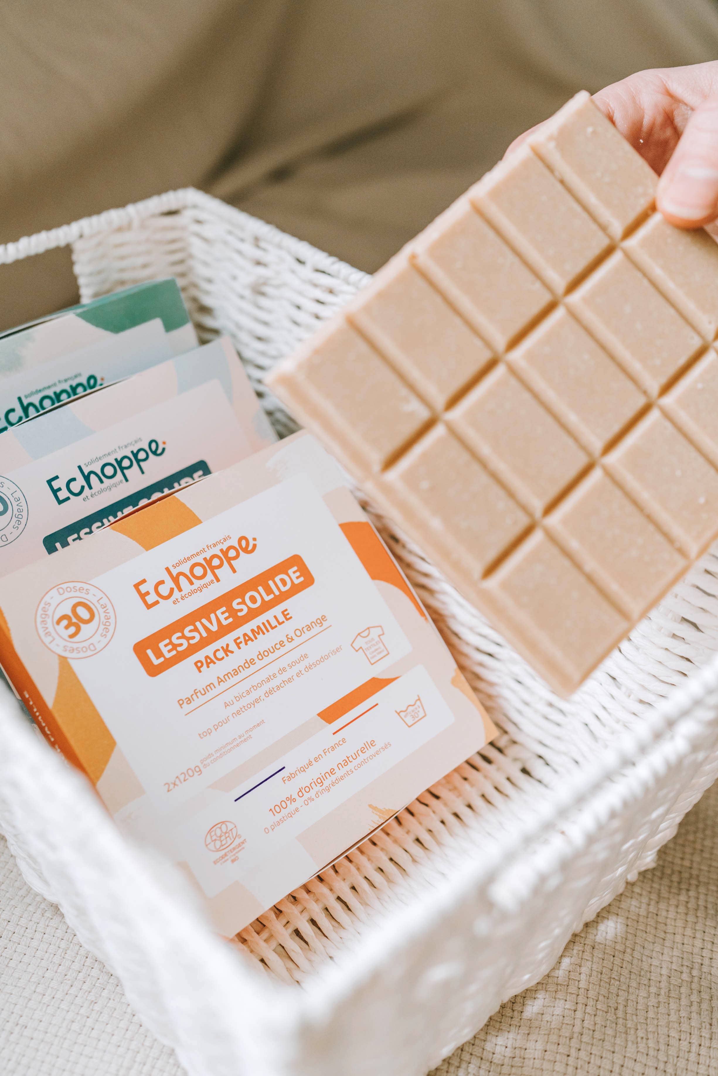 ECHOPPE - Wholesale Laundry Detergent Powder/Pods - Solid detergent - 30 washes - sweet almond & orange fragrance2