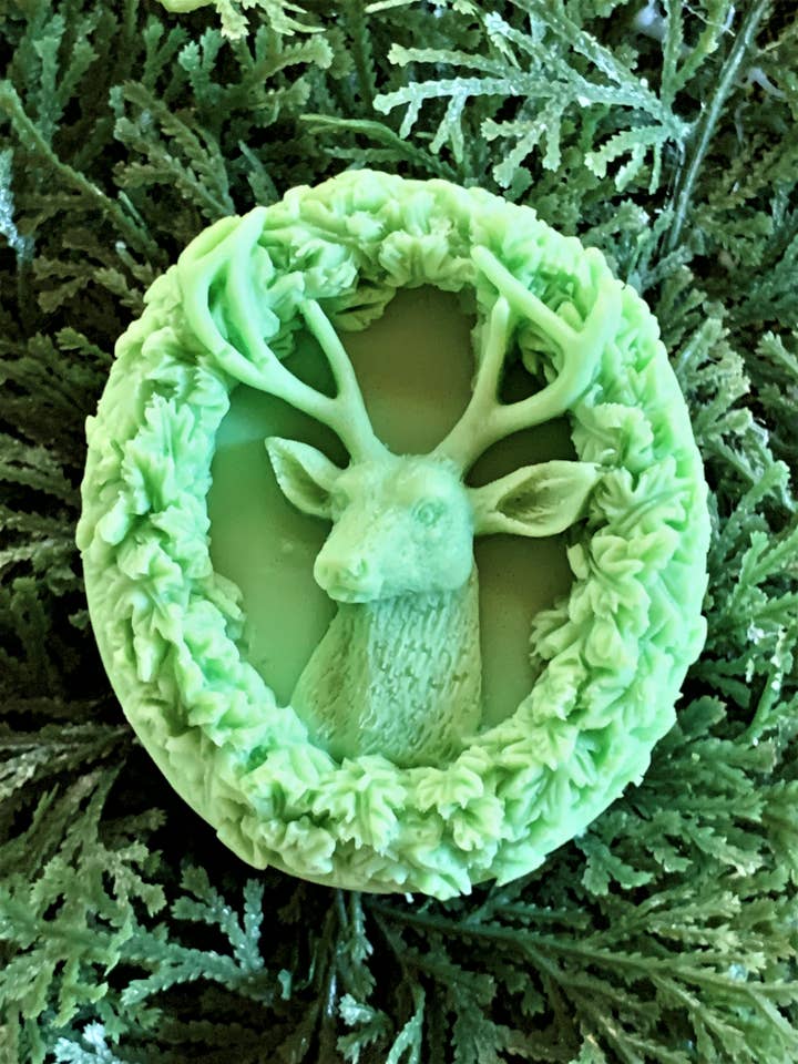 3D Deer Soap: Holiday Soaps | Holiday gifts| Guest Soaps for wholesale by Plunk Soap and Candle Company