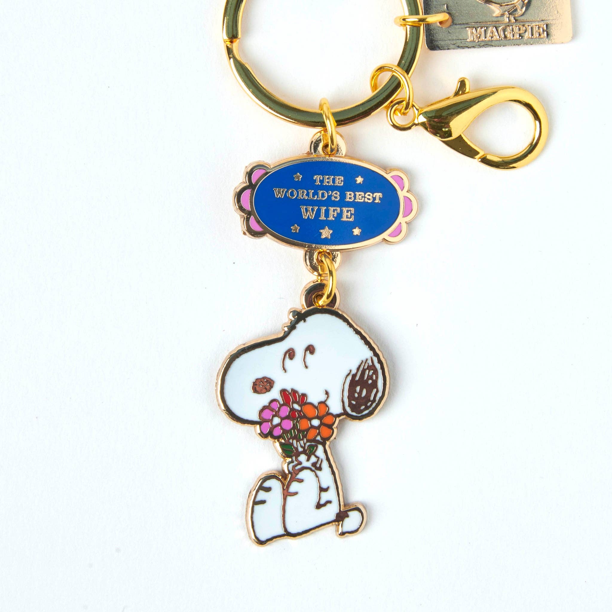 Magpie – wholesale Keychain – Women's – Peanuts World's Best Keyring Wife0