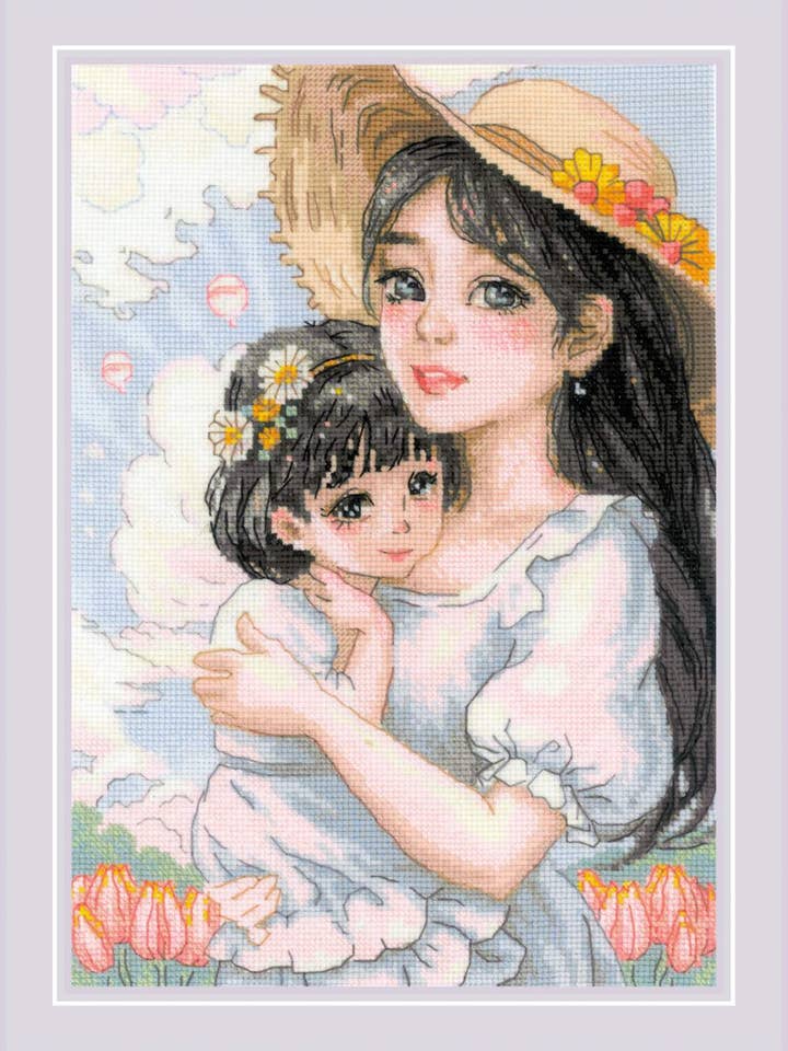 Cross Stitch Kit From Riolis 2198 Tender Love for wholesale by RIOLIS