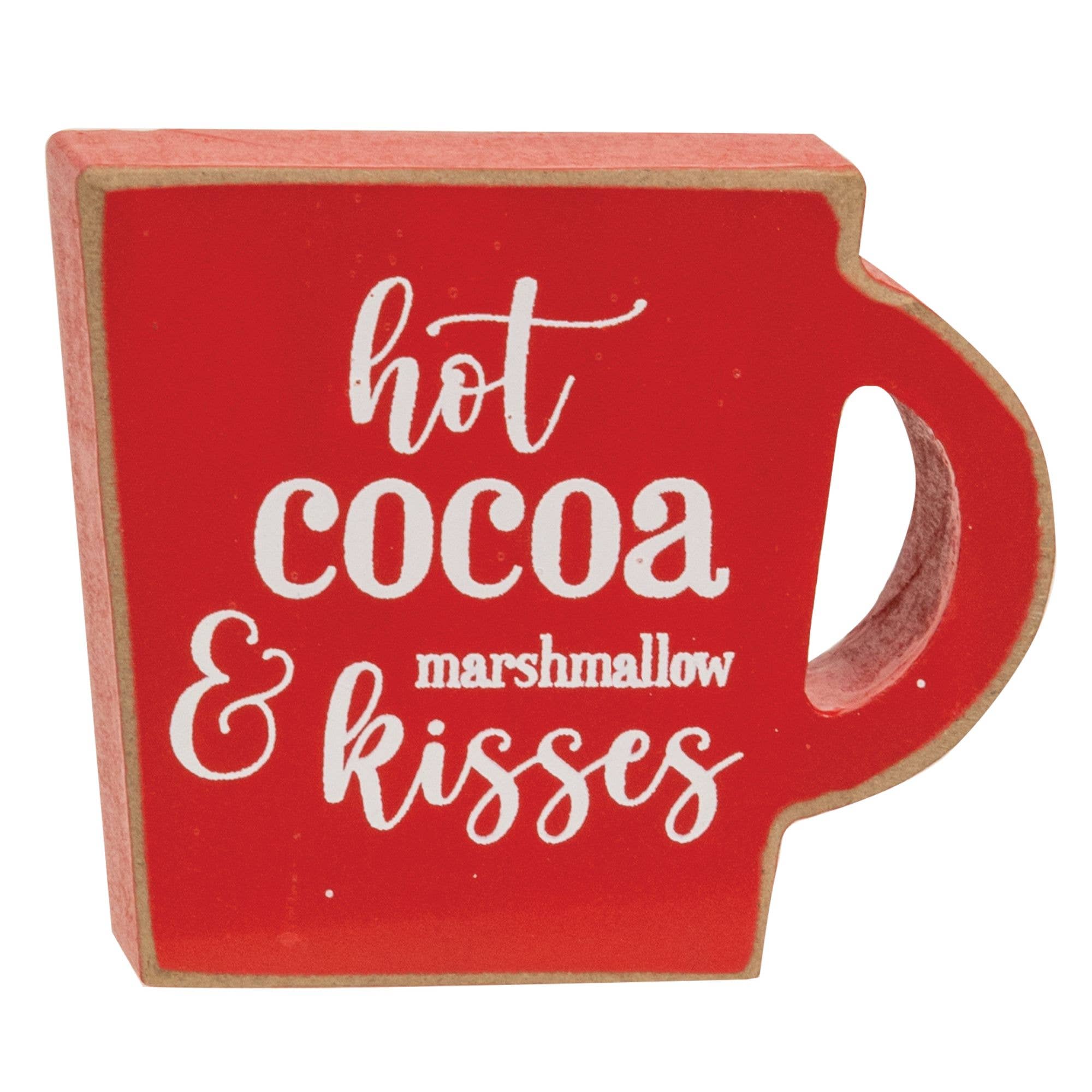 Col House Designs - Wholesale Sign - 3/Set, Hot Cocoa Bar Blocks1