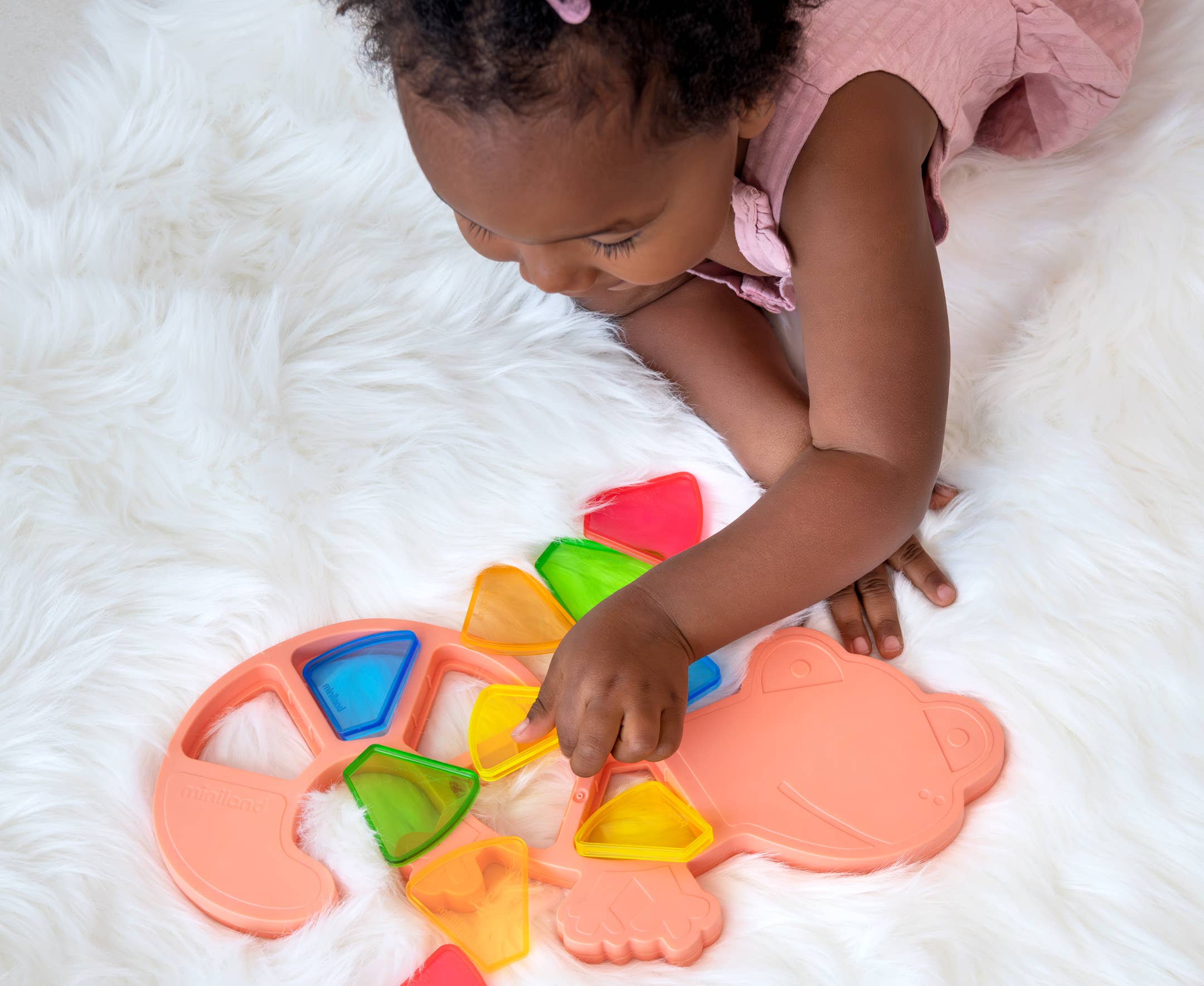 Miniland Educational - Wholesale Toy Set - Kids - Feel to Learn: Translucent colorful Lizard3