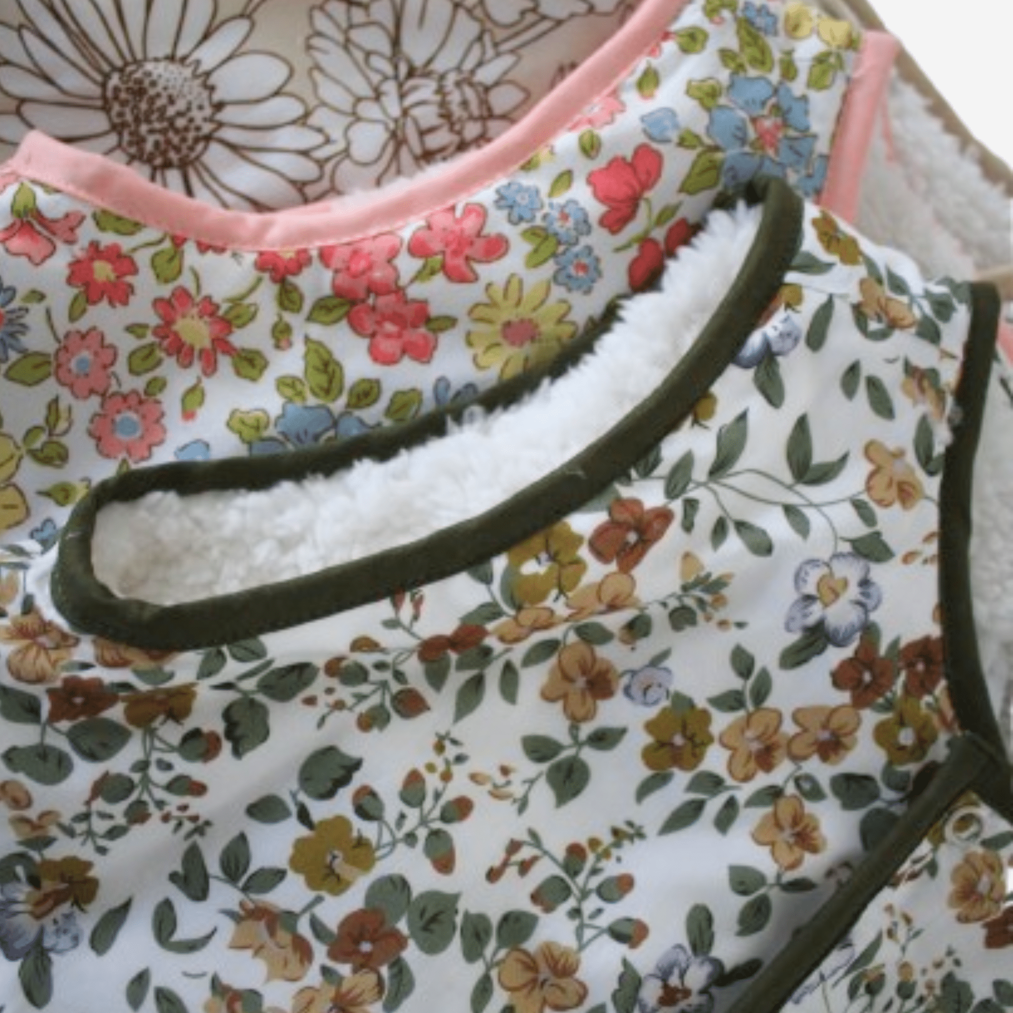 Little Scandi baby – wholesale Outerwear Vest - Kids – Kids Stylish Vest - Spring Floral3