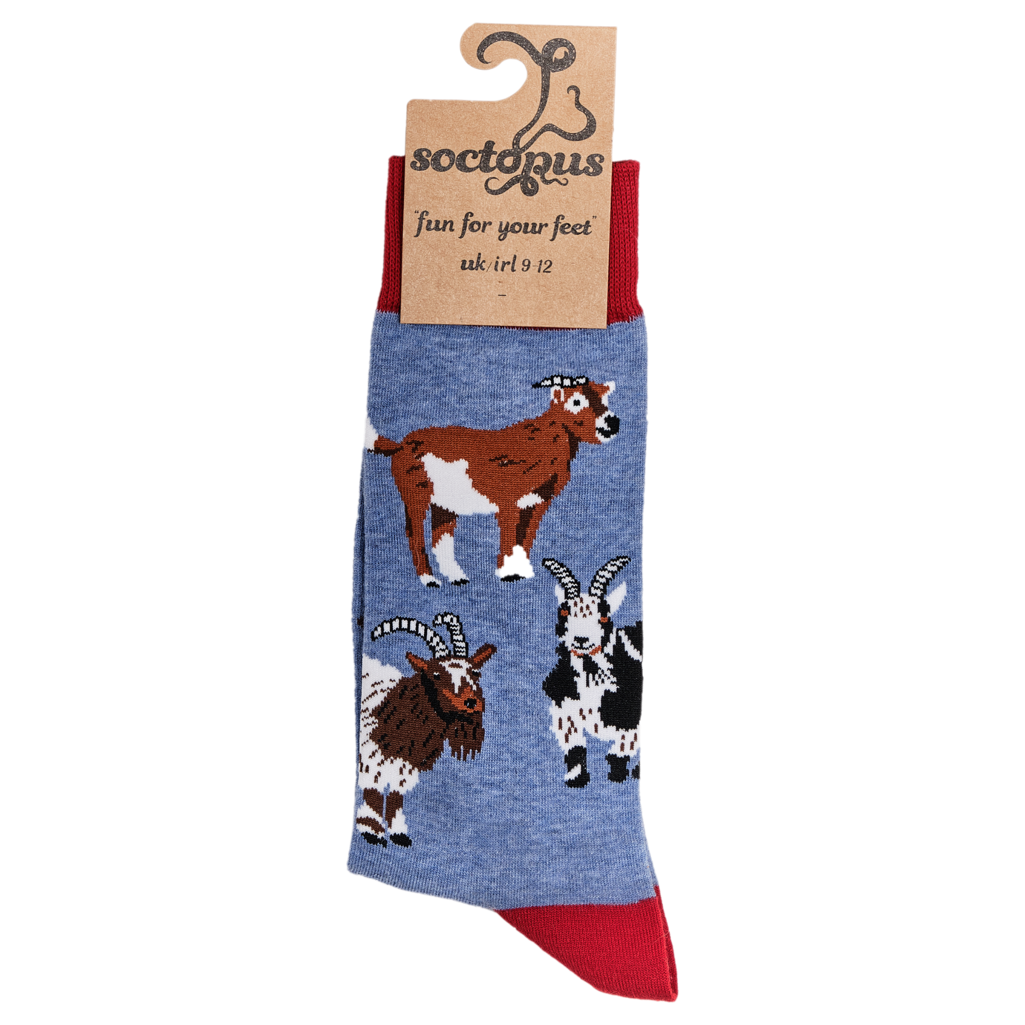 Socktopus – wholesale Socks – Unisex – Goat Lover Socks5