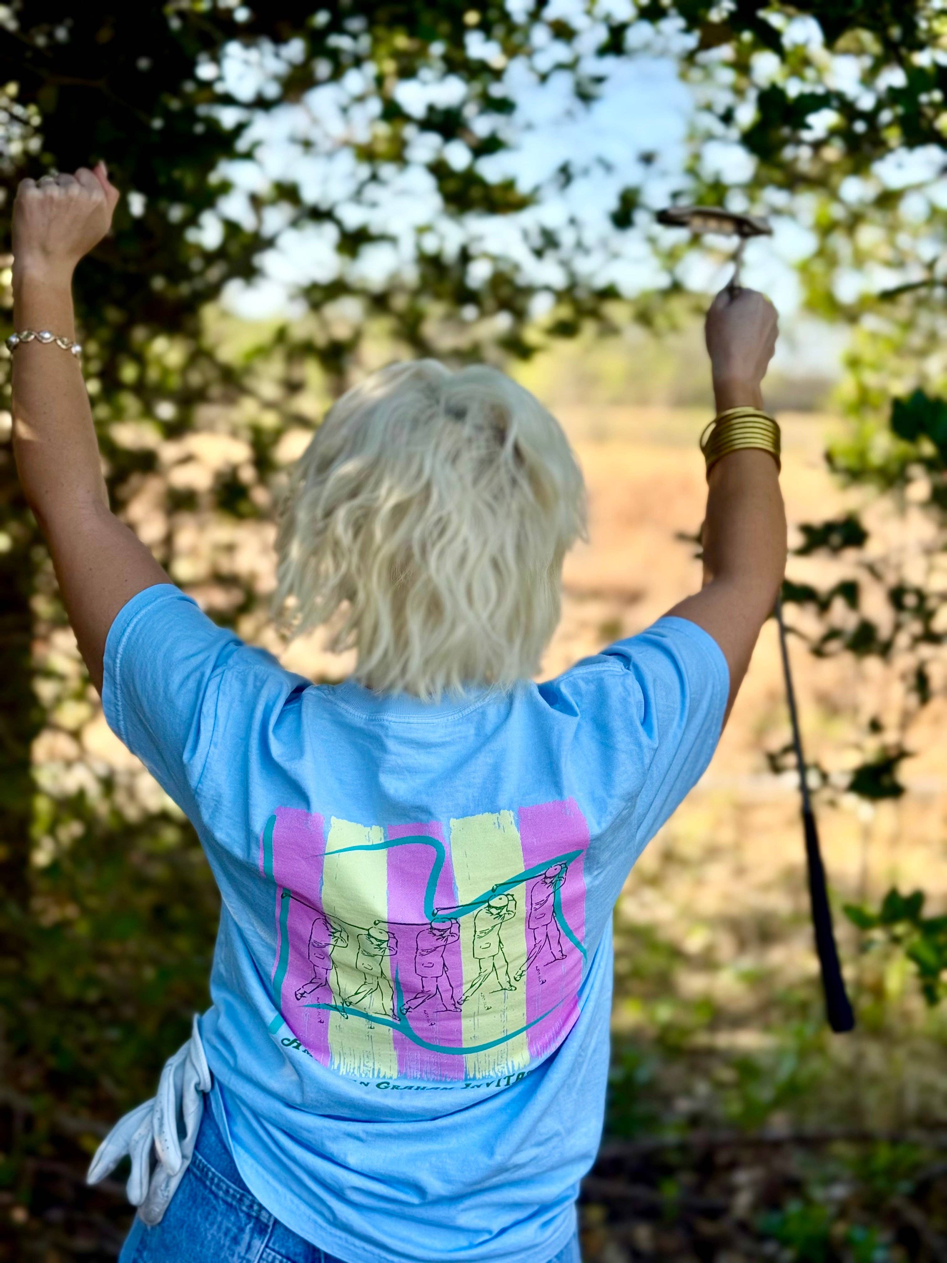 American Graham Apparel - Wholesale Screen Printed T-Shirt - Unisex - American Graham Invitational Golf Artisan Graphic Tee2