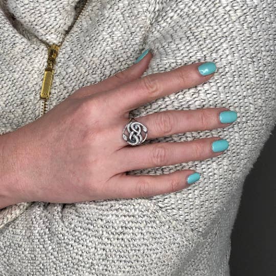 Moon Raven Designs - Wholesale Cocktail/Statement Ring - Auryn Ring - Sterling Silver