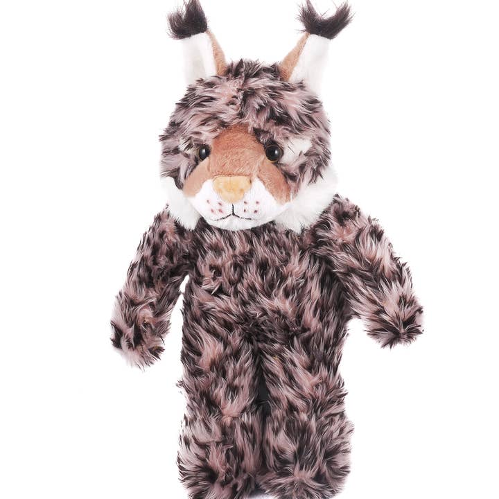 Plush Wild Cat Bean Bag animal 8" for wholesale by Plushland