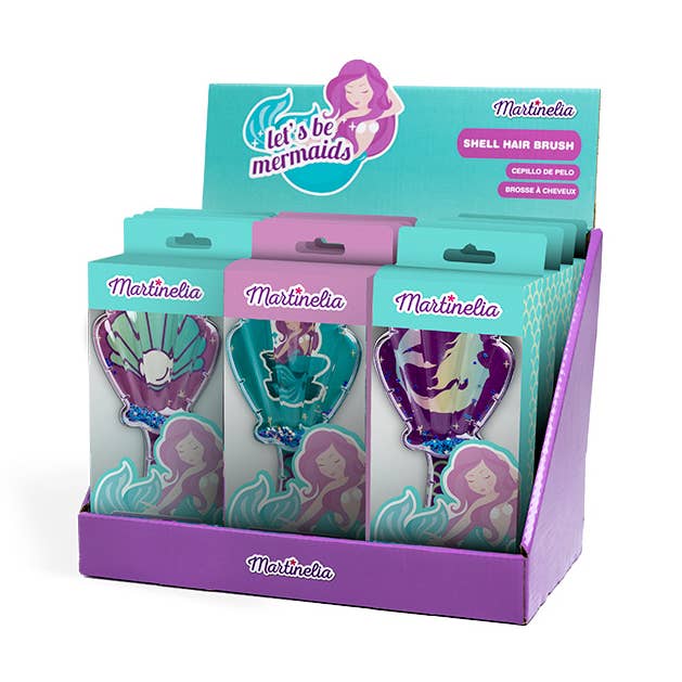 Martinelia Mermaid Shell Hair Brush and other Purchase Wholesale kids brush set. Free Returns & Net 60 Terms on Faire trending on Faire.