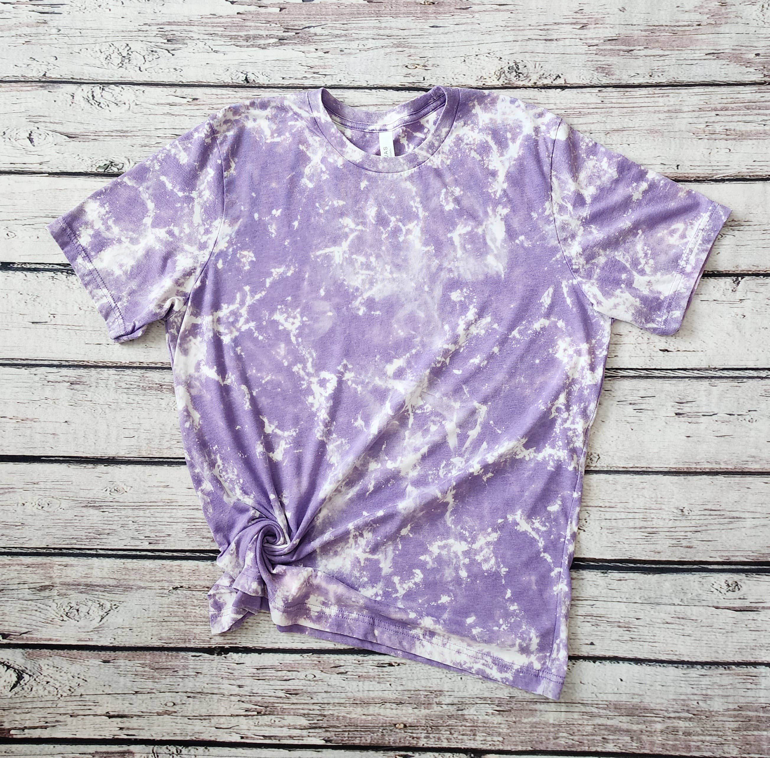 Shirts & Giggles - Wholesale T-Shirt - Women's - Bella+Canvas® Blank Scrunch Bleached T-Shirt, Unisex Tee4