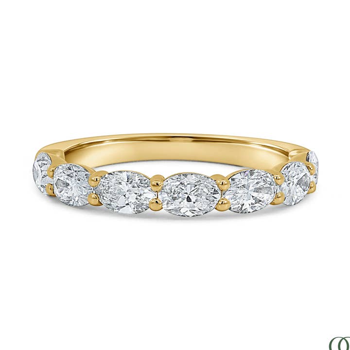 Subtle Brilliance Halfway Band (1.45 CTW) for wholesale by Orchid Gems Fine Jewelry