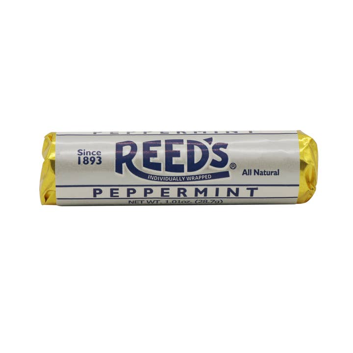Grandpa Joe's Candy Shop - Wholesale Boiled sweets - Reed's Candy Rolls Peppermint, 24ct1