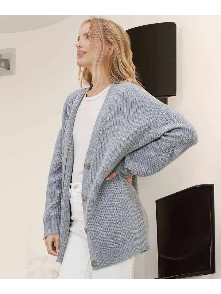 The Lounge Edit - Wholesale Cardigan - Women's - Cashmere Cocoon Cardigan16