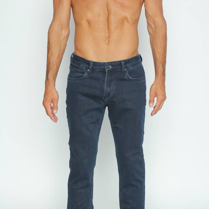 Slim Fit Stretch Denim Jeans #EIG -33 for engroshandel hos EIGHT X