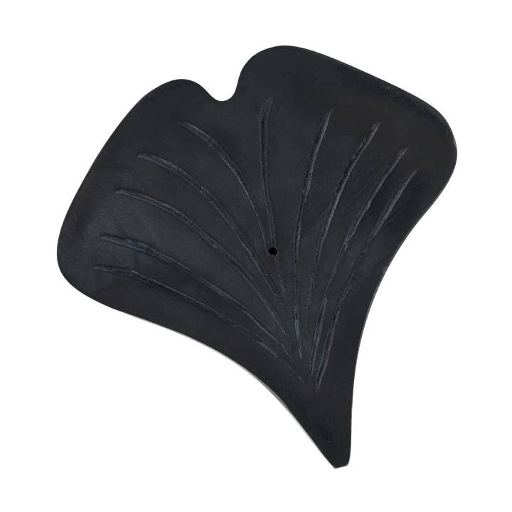 Ginkgo stone incense holder for wholesale by AROMANDISE