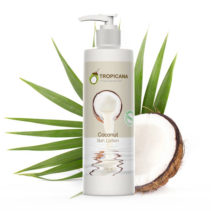 Tropicana EU – Großhandel Körperpflegecreme/Bodylotion – Tropicana Hautlotion mit Bio-Kokosöl 200 ml4