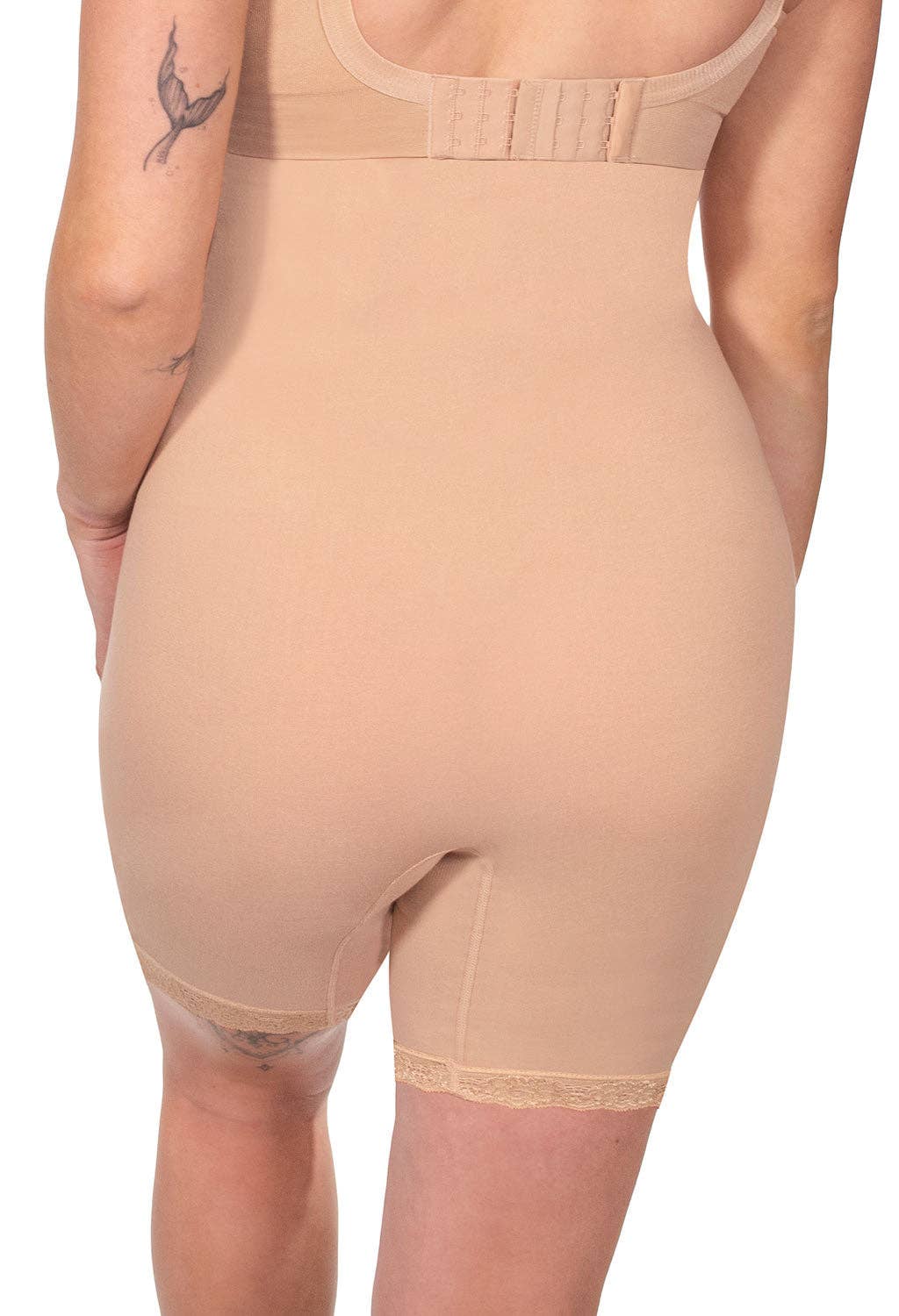 B Free AUSTRALIA - Wholesale Underwear - Maternity - Maternity Underbust Anti Chafing Midi Cotton Shorts4