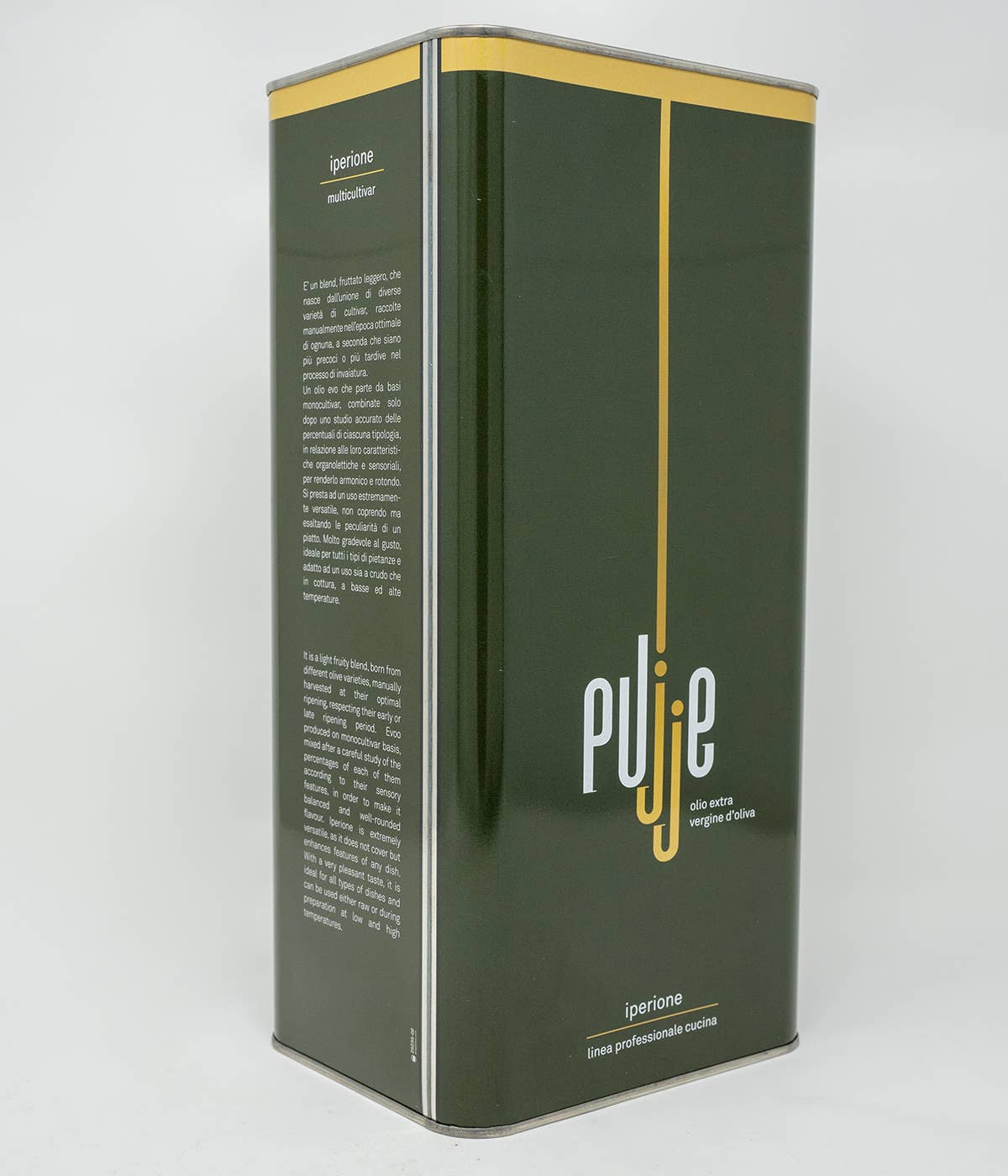 Olio Evo Pujje - Venta al por mayor Aceite de oliva - Aceite de oliva virgen extra Pujje Hyperione Multicultivar3