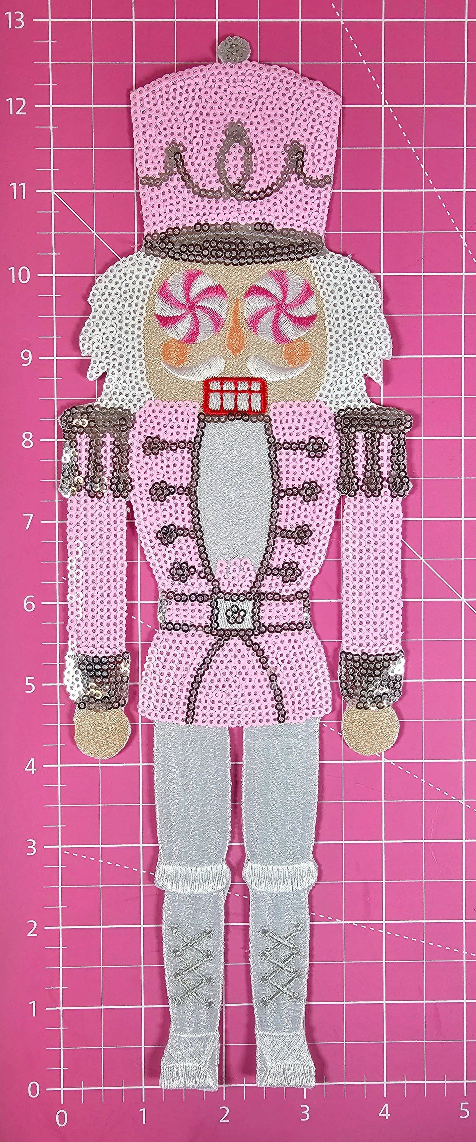 Scratch Decor - Wholesale Patch - XL Nutcrackers Sequin Embroidery Iron-on Patch4