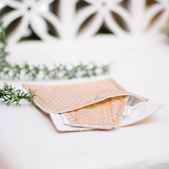 Mind the trash - Wholesale Period Underwear - Women's - Reusable Menstrual Bag Peach – Mind The Trash1