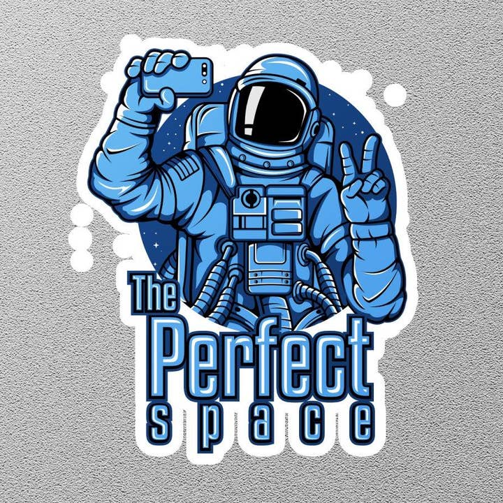 The Perfect Space Sticker for wholesale by GraffMerch.com