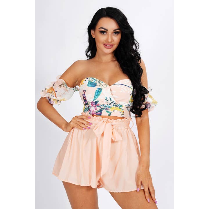 Conjunto Top Y Pantalones Cortos para venta al por mayor de Chicways