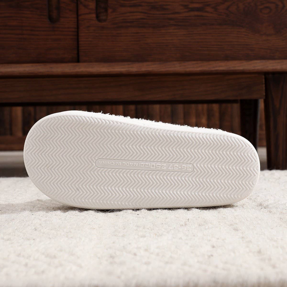 TYPE  CUTE CHERRY EMBROIDERED COTTON SLIPPERS_CWSHS0453 for wholesale on Faire2