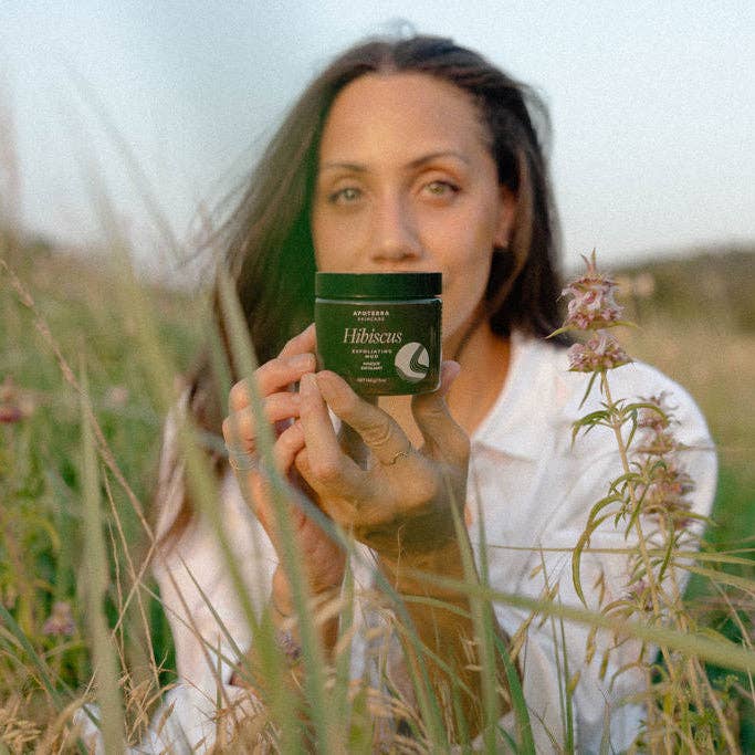 Apoterra – wholesale Skincare face mask – Hibiscus Exfoliating Mud5