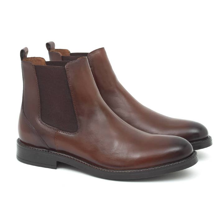 PALMAN-CUERO leather leather ankle boot for wholesale by Men's Heritage