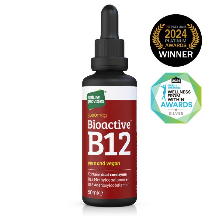 Nature Provides – wholesale Oral supplement/vitamin – Bioactive Liquid Vitamin B12 UK (3000mcg) - 50ml