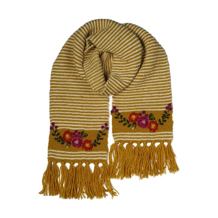 Ava Tørklæde Guld for engroshandel hos Pine Sky Studio