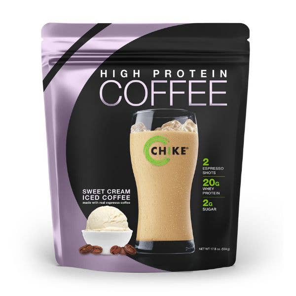 L&F Universal Goods - Wholesale Iced Coffee/Cold Brew - Chike Protein Coffee 14 Servings Sweet Cream0