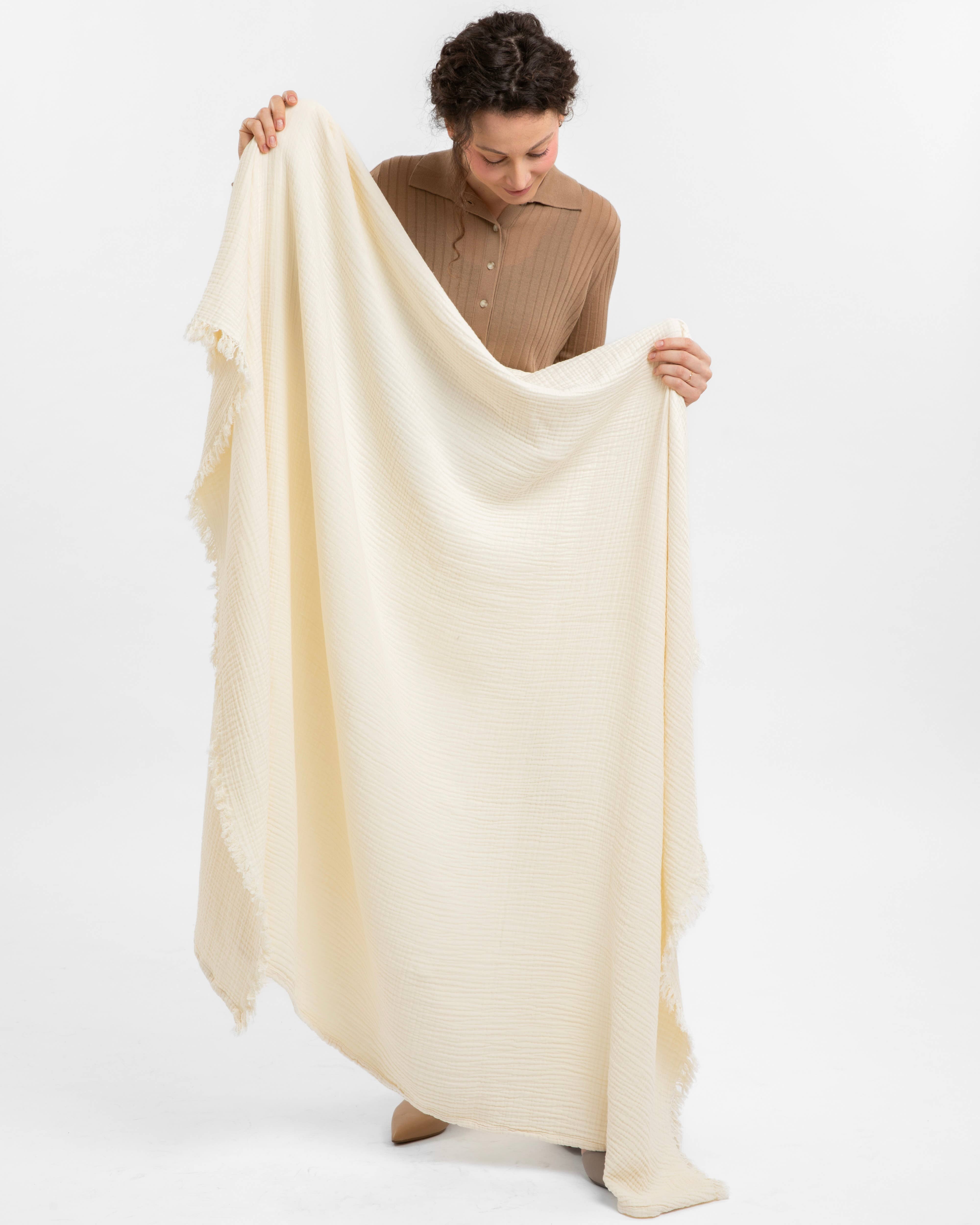 Woven Stories - Wholesale Throw Blanket - Cocoon Cotton Reversible Throw Blanket15