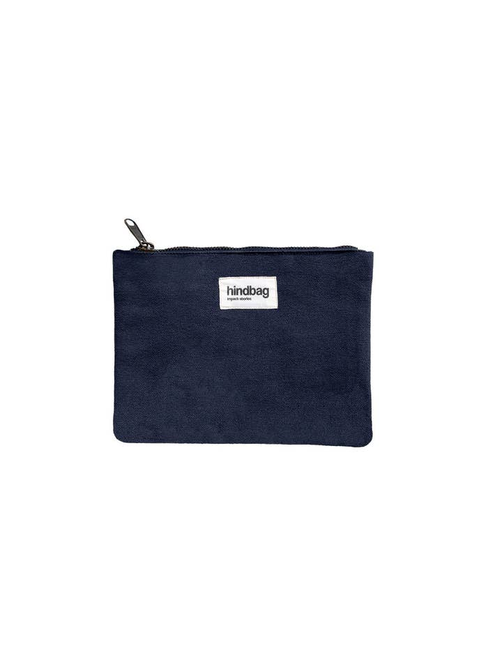 Lou Navy Pouch for wholesale by Hindbag