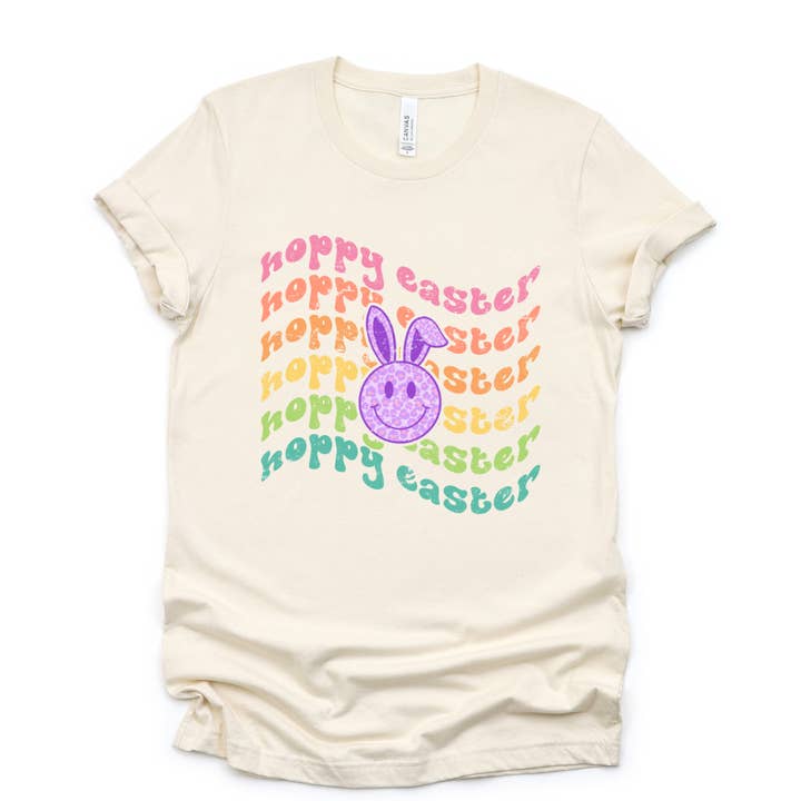 Hoppy påsk Smiley Tee för wholesale av McCarty Branch Company