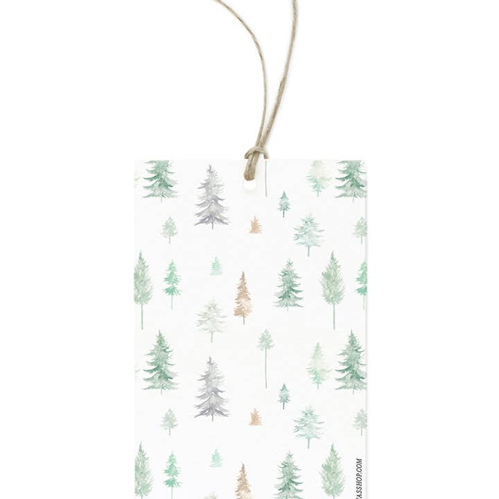 Vredig Bos Cadeaulabel Doos Set voor wholesale door Lana's Shop