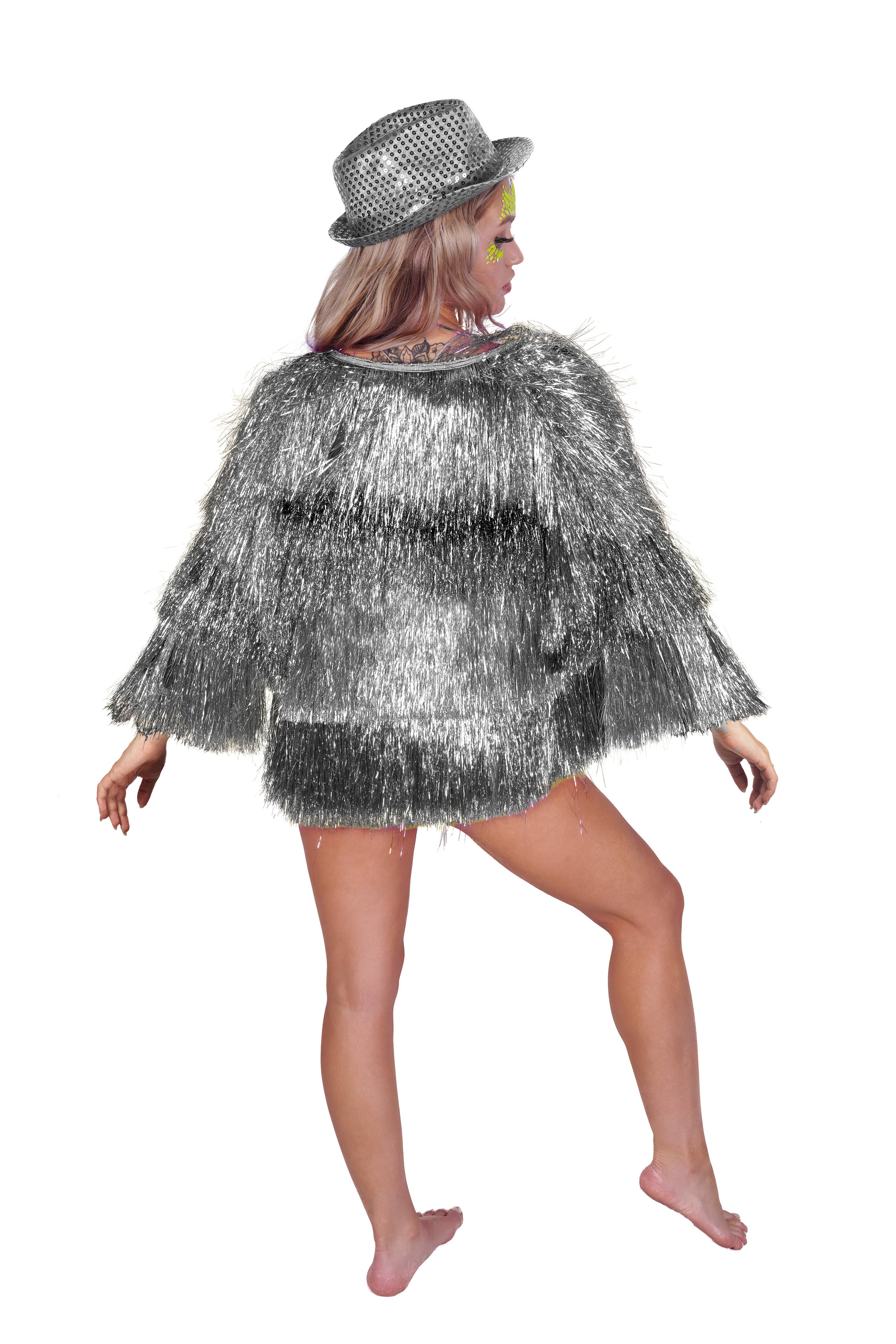 Western Fashion - Wholesale Coat - Women's - Gold 3 layer tassel coat1