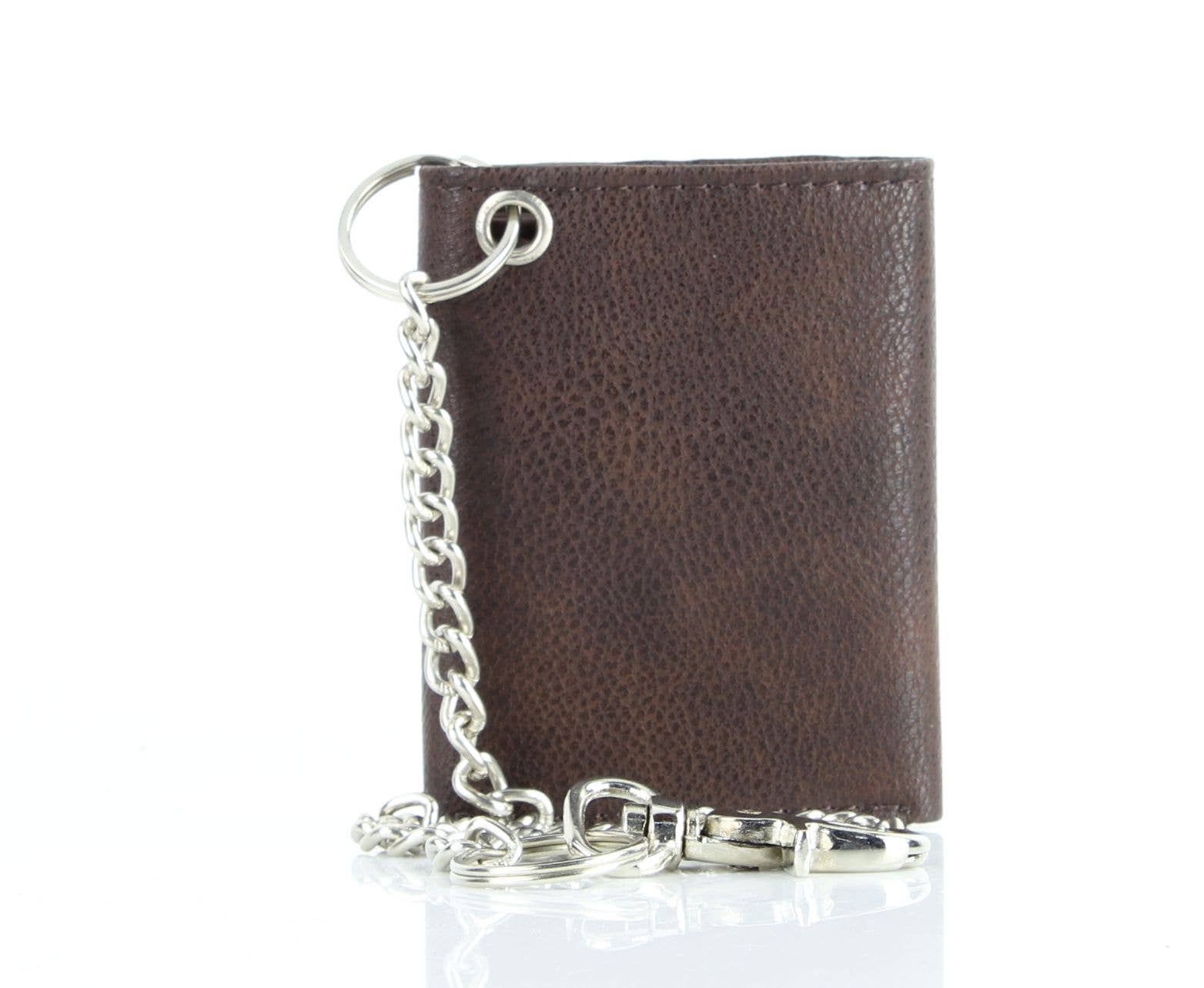 Leather Impressions Inc – Engroshandel Tegnebog - Dame – Vegansk læder klassisk stil kædepung VL520-CHAIN10