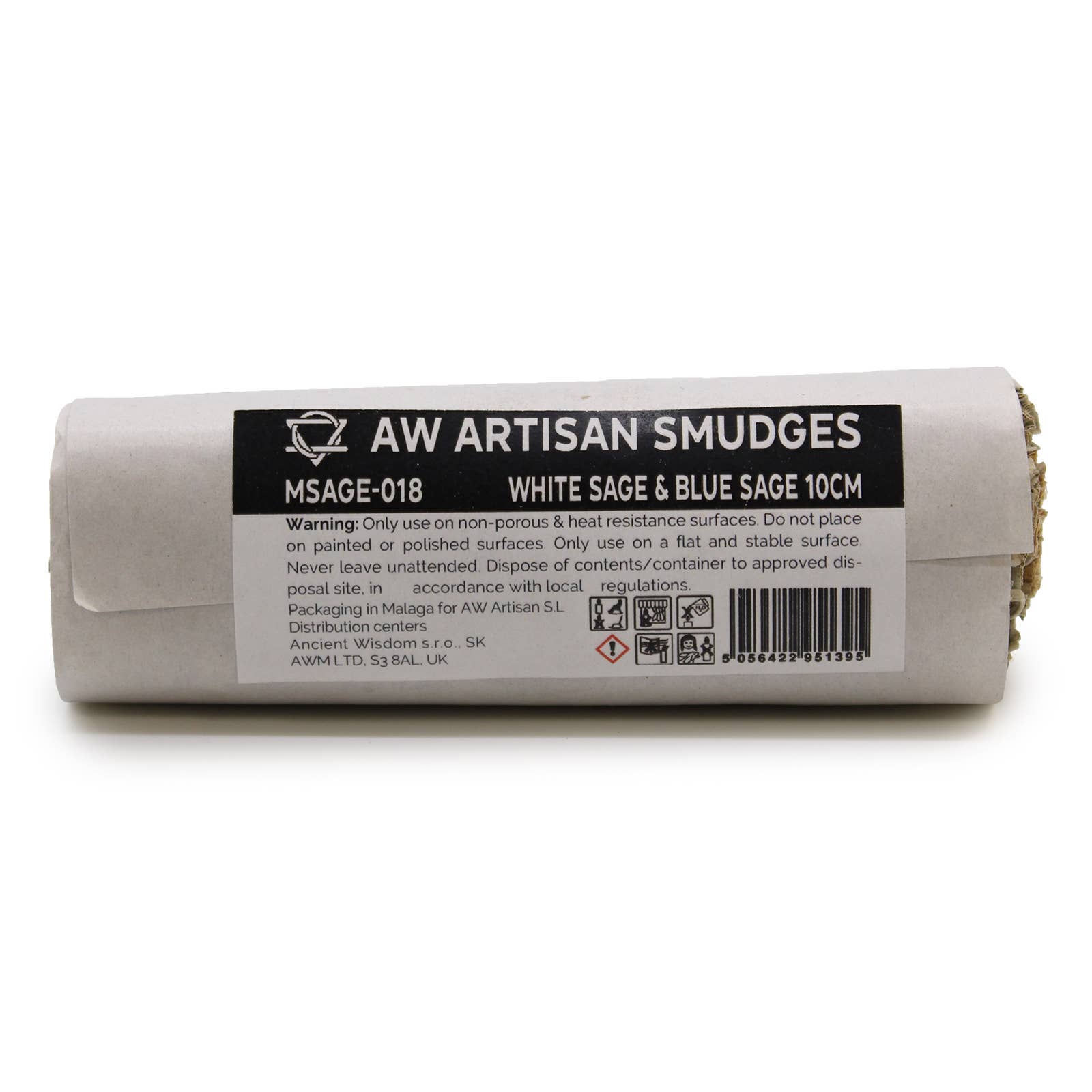 Ancient Wisdom – wholesale Smudge stick – Smudge Stick - White Sage & Blue Sage 10cm3
