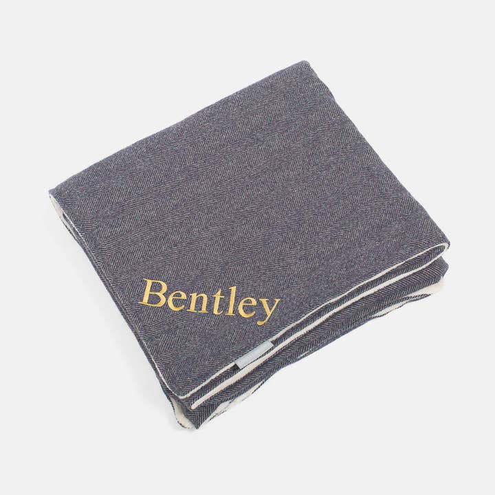 Lords and Labradors - Wholesale Pet blanket – Dog - Dog & Puppy Blanket in Herringbone Tweed11